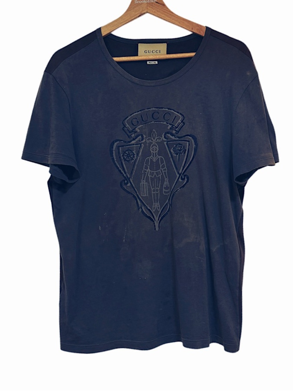 Authentic Gucci 18 SS Emblem Tee